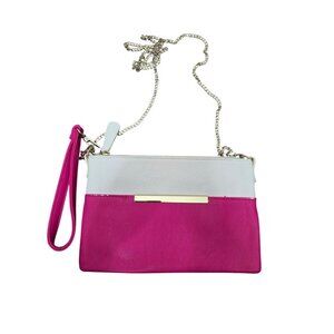 Hot Pink Colorblock Clutch Crossbody Purse Charming Charlie